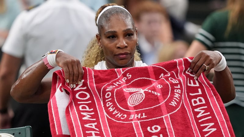 Serena Williams withdraws from doubles match with sister Venus at Wimbledon due to injury