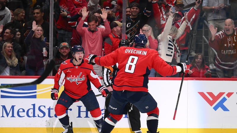 Capitals top Penguins in Ovechkin’s final home opener
