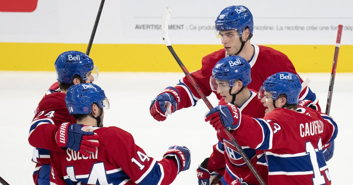 6. Hutson Shines as Canadiens Edge Sabres 4-3 in a Shootout