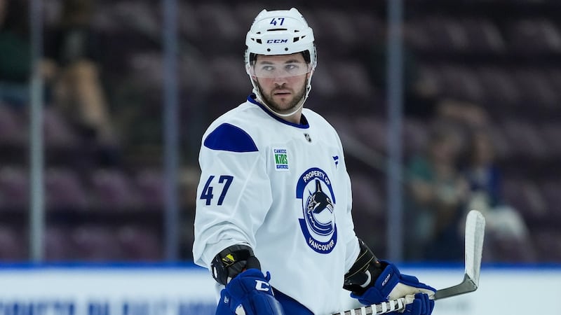 Newcomer Cotter looking to balance skill, physicality with Canucks