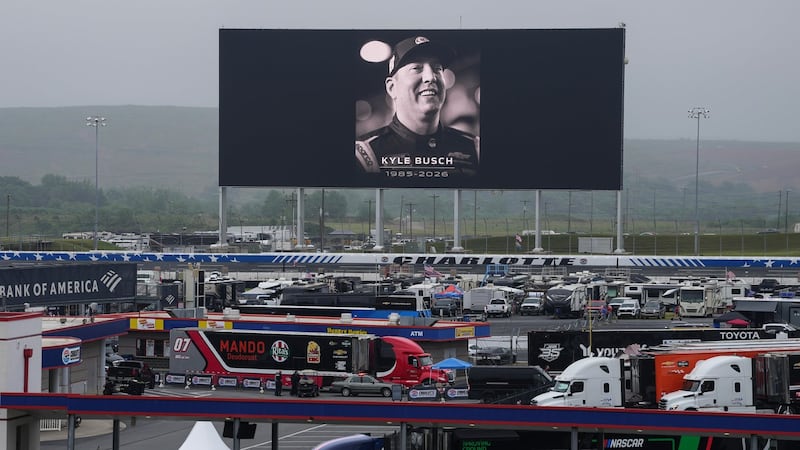 Somber mood surrounds Coca-Cola 600 as drivers prepare to race three days after Busch’s death