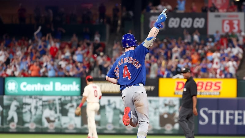 Crow-Armstrong homers and has four hits in Cubs’ win over Cardinals