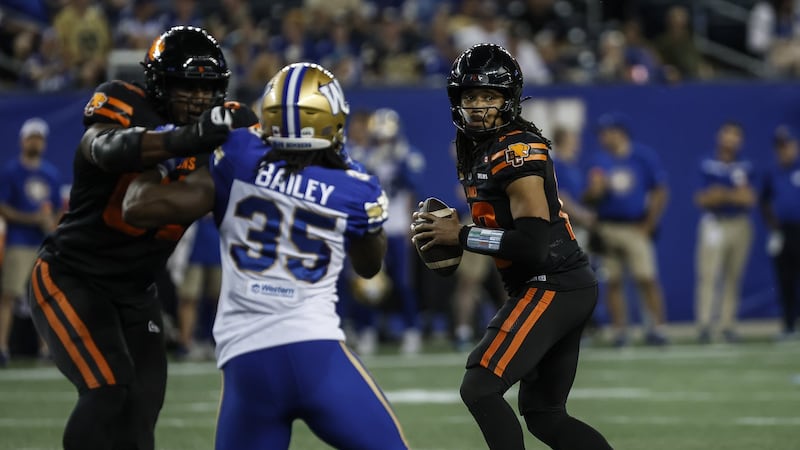 Rookie QB Salter thrust into spotlight as Lions visit Blue Bombers on TSN