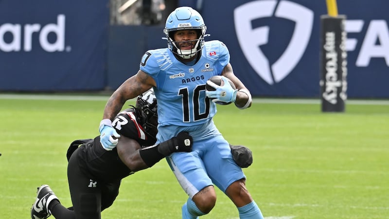 Canadian receiver Mital close to giving Argonauts record fourth 1,000-yard receiver