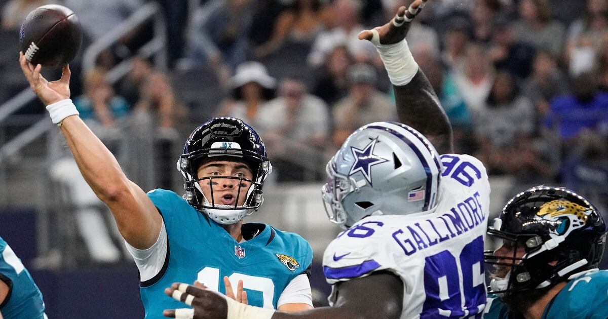 Jim Rourke Nfl Nathan Rourke makes highlight reel play in NFL debut with Jags