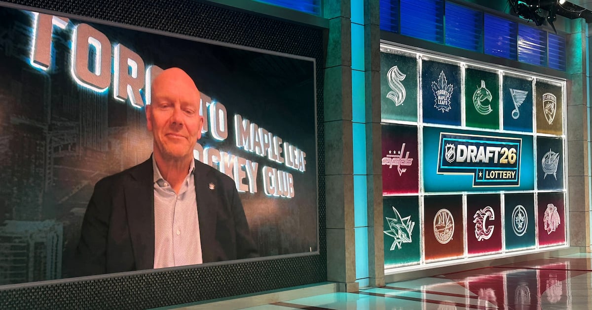 Mark Masters: Draft lottery win provides Leafs with 'monumental opportunity'