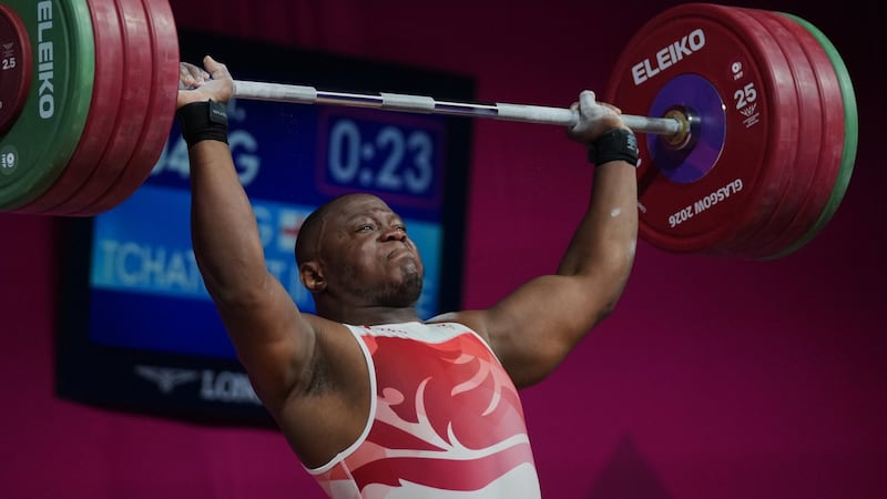 A magical silver for lifter Tchatchet, 12 years after defecting at the Commonwealth Games