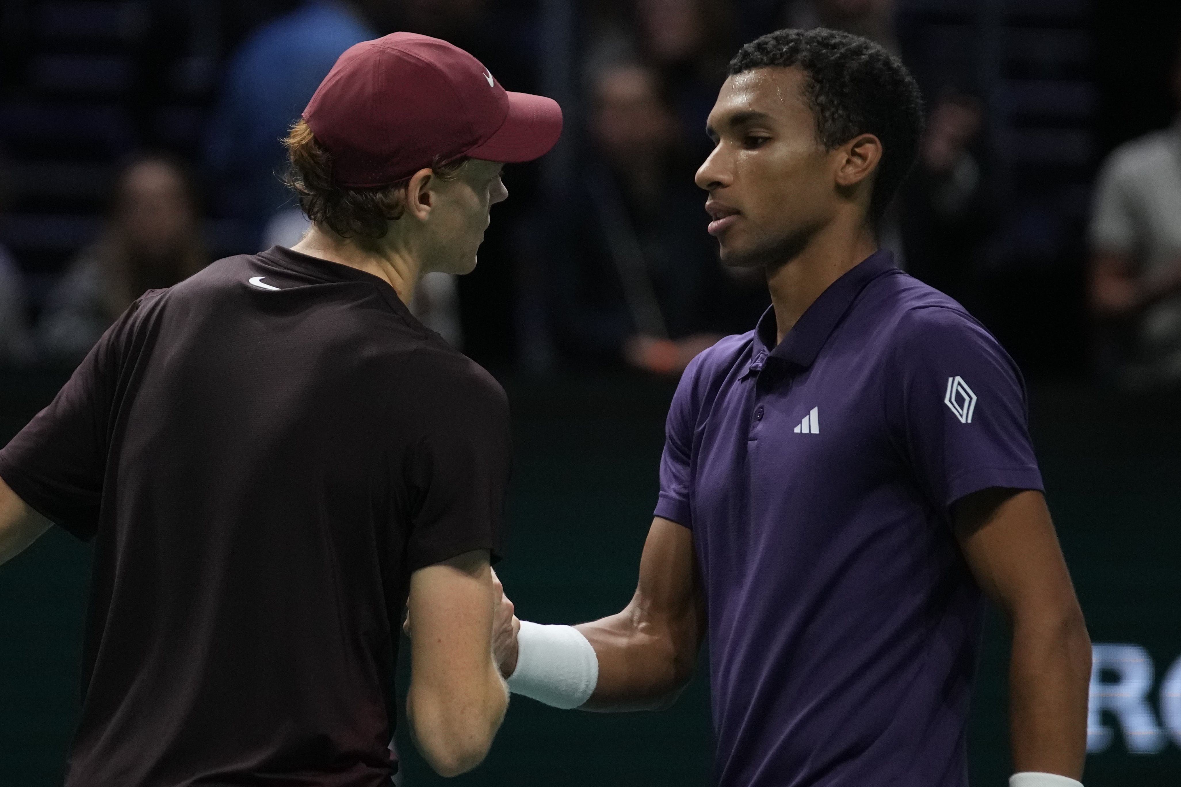 Felix Auger-Aliassime falls in Paris Masters final to Jannik Sinner, who  reclaims world No. 1 ranking