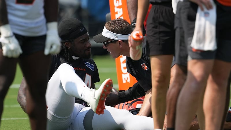 Bengals DE Stewart to miss several weeks because of hyperextended left knee