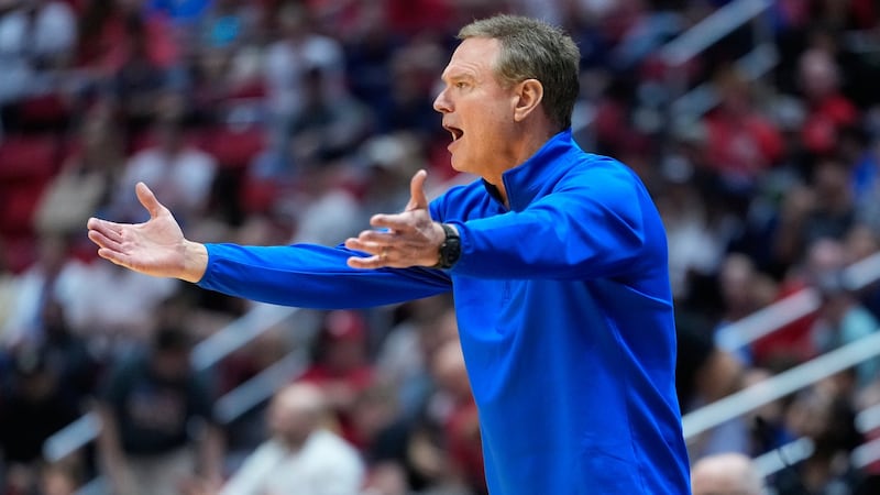 After brief thought of retirement, Kansas’ Self is back for his 34th season as a college coach