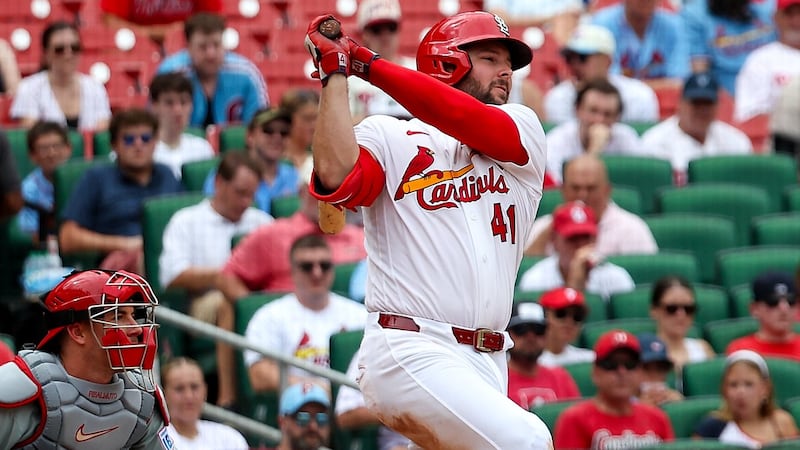 Burleson drives in three as Cardinals beat Phillies to win series
