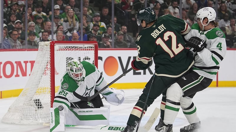 Boldy returns from quiet room to post brilliant assist in two-OT loss