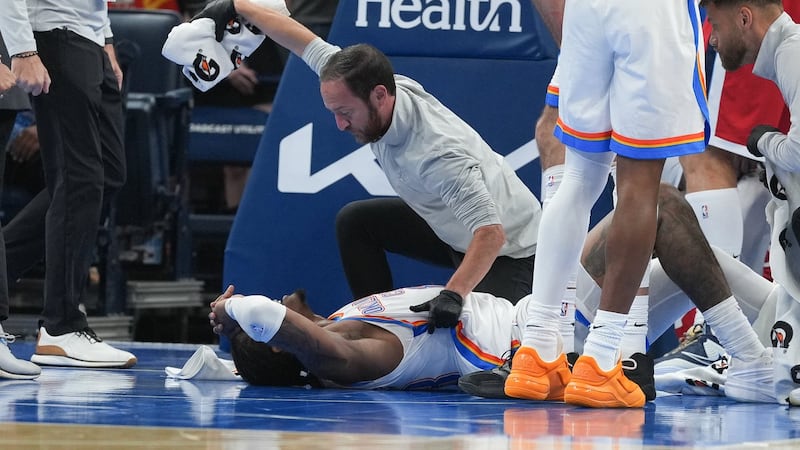 Thunder’s Williams has fractured leg, dislocated ankle and will need surgery