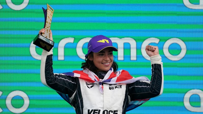 Chadwick becomes first woman to test drive Williams F1 car since 2015: ‘Best day of my life’