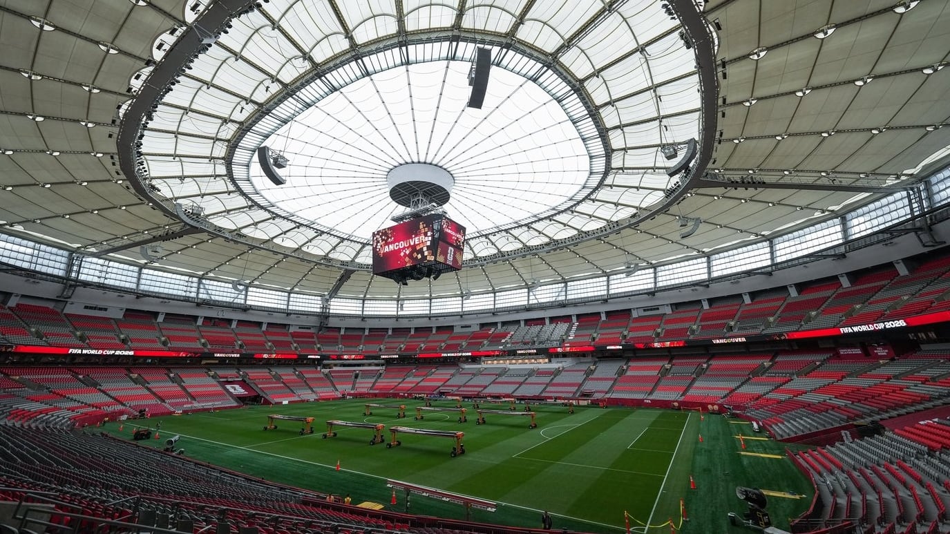 Final preparations underway at BC Place ahead of FIFA World Cup