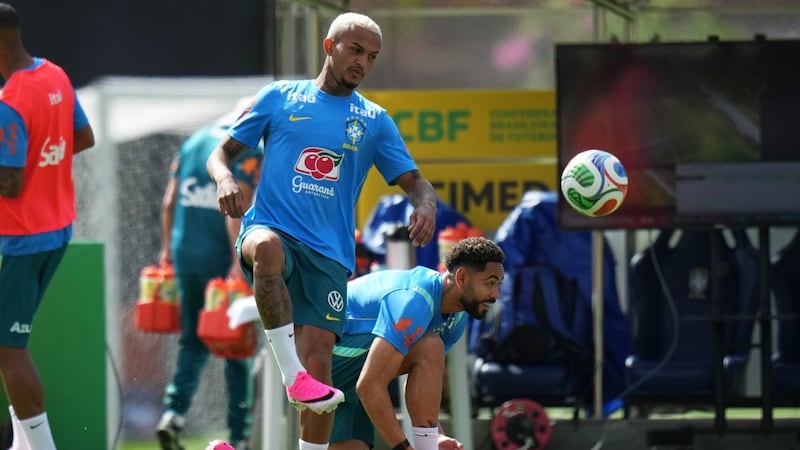 Brazil right back Wesley is out of the World Cup with a thigh injury, and Éderson is replacing him