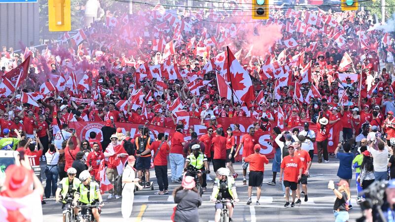 Allez les Rouges! How Voyageurs fan group is energizing Canada's World Cup run
