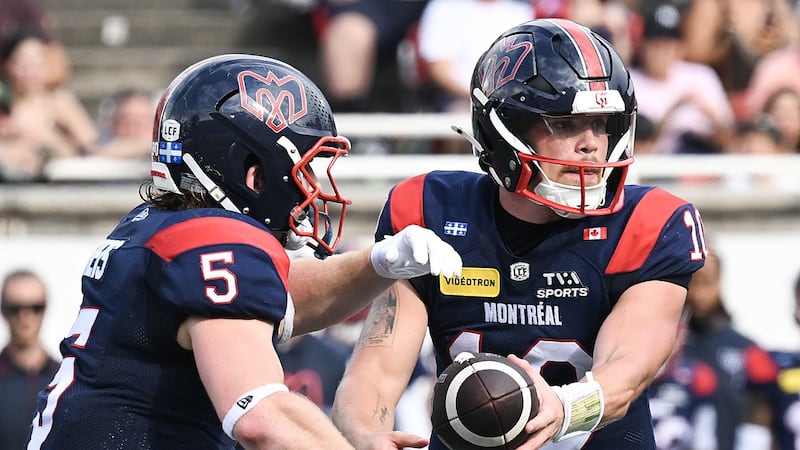 Alexander, Alouettes chase eighth straight win when they visit Blue Bombers