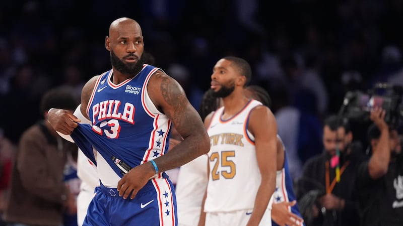 Trump blasts 76ers’ star LeBron as ‘disgrace’ for not standing still during national anthem