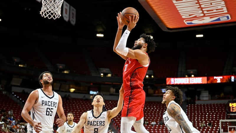 Lundy's late block seals Raptors' win over Pacers