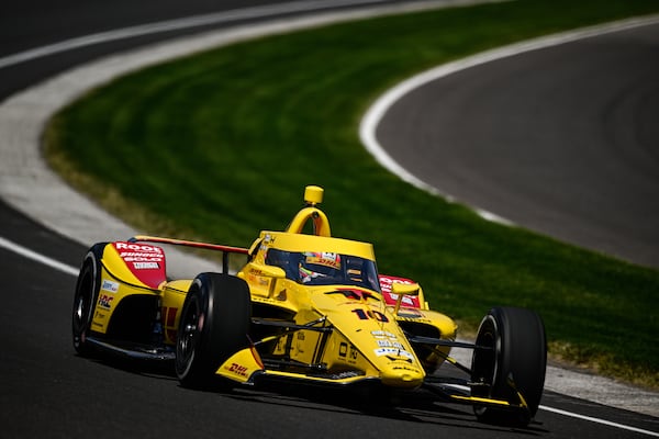 Palou overcomes early struggles to post top speed in Indy 500 practice