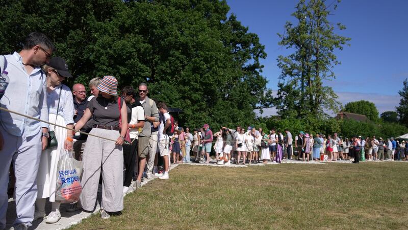 In Wimbledon's famous queue, fans keep tradition alive by waiting hours for tickets