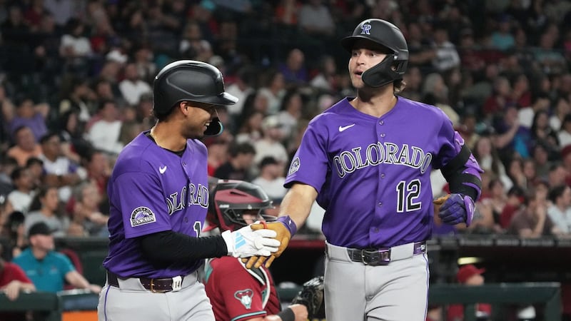 Karros hits two-run homer before exiting, Rockies rally past Diamondbacks
