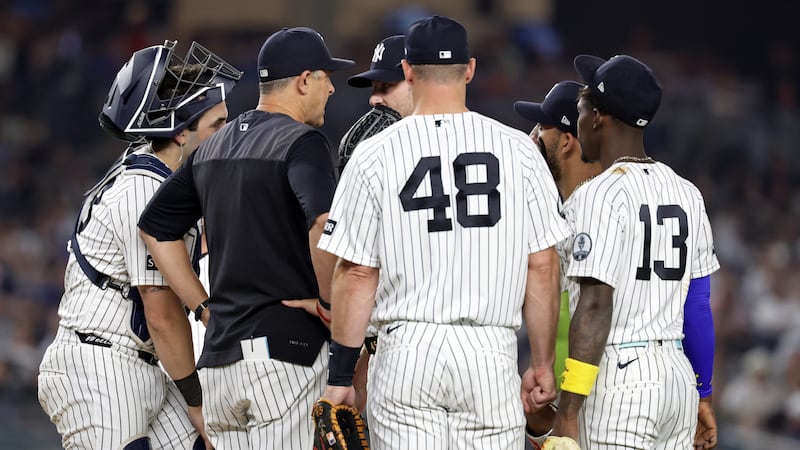 Yankees’ Boone after loss: Decision to stay with Cole ‘falls on me’