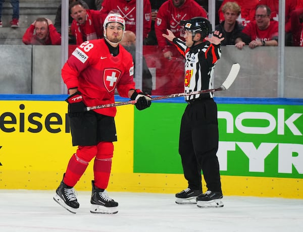 Meier suspended for Switzerland’s semifinal clash vs. Norway