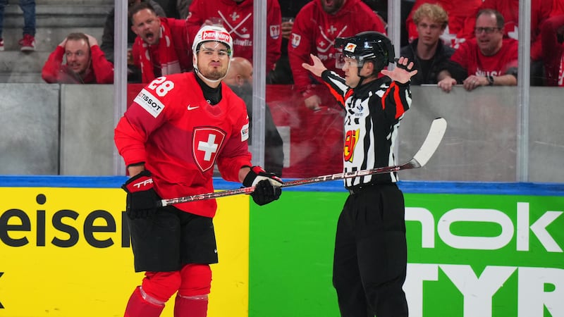 Meier suspended for Switzerland’s semifinal clash vs. Norway