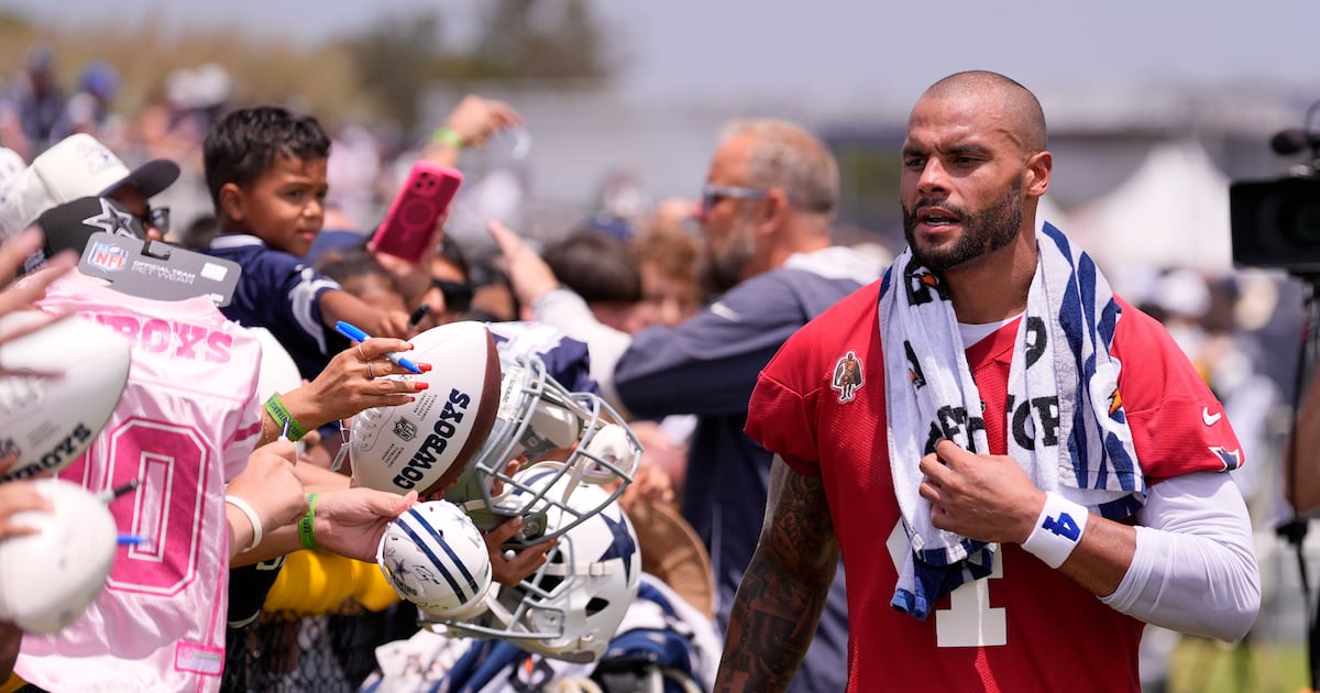 Cowboys’ Prescott not shying away from setting lofty goa