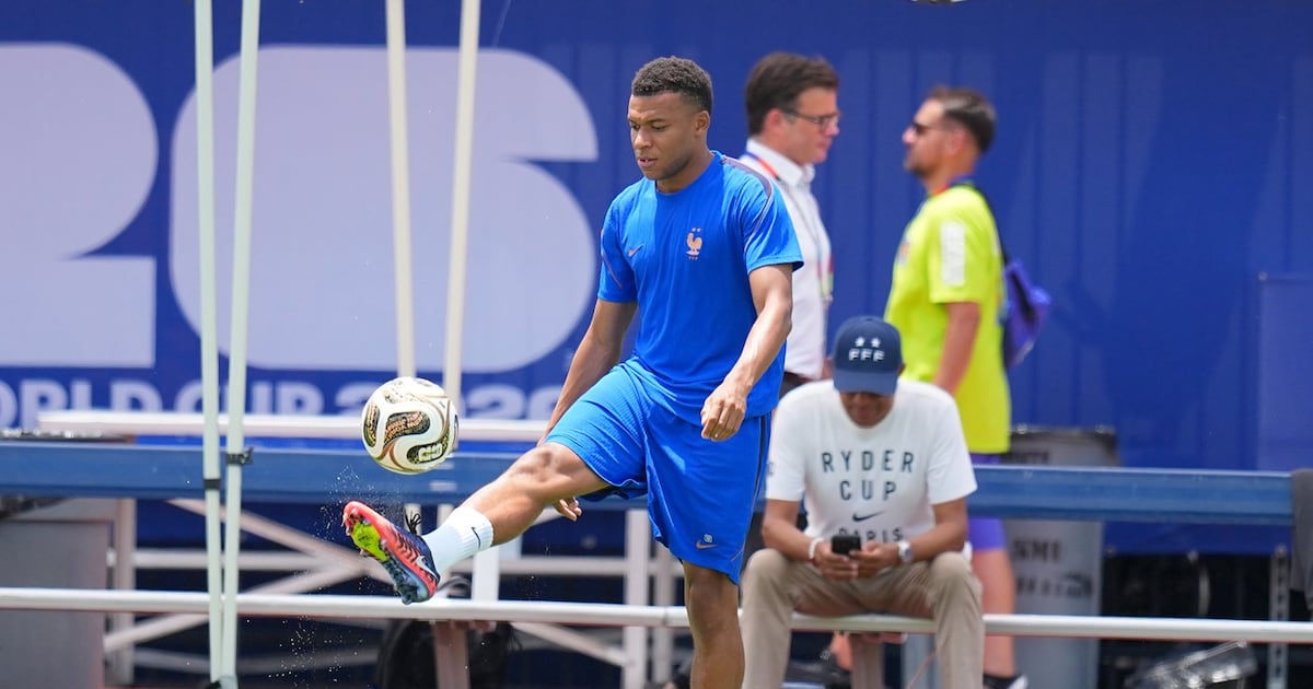 Mbappé in for France in World Cup semifinals against Spain after ‘slight’ ankle injury