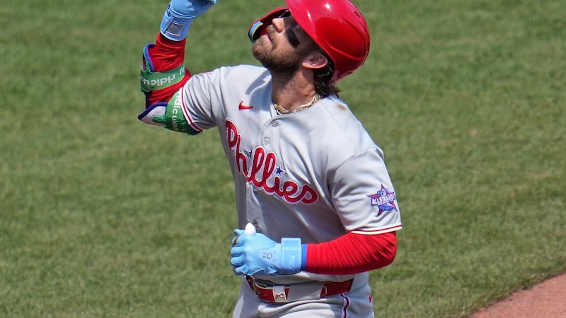 Harper hits home run off Skenes as Phillies shutout Pirates