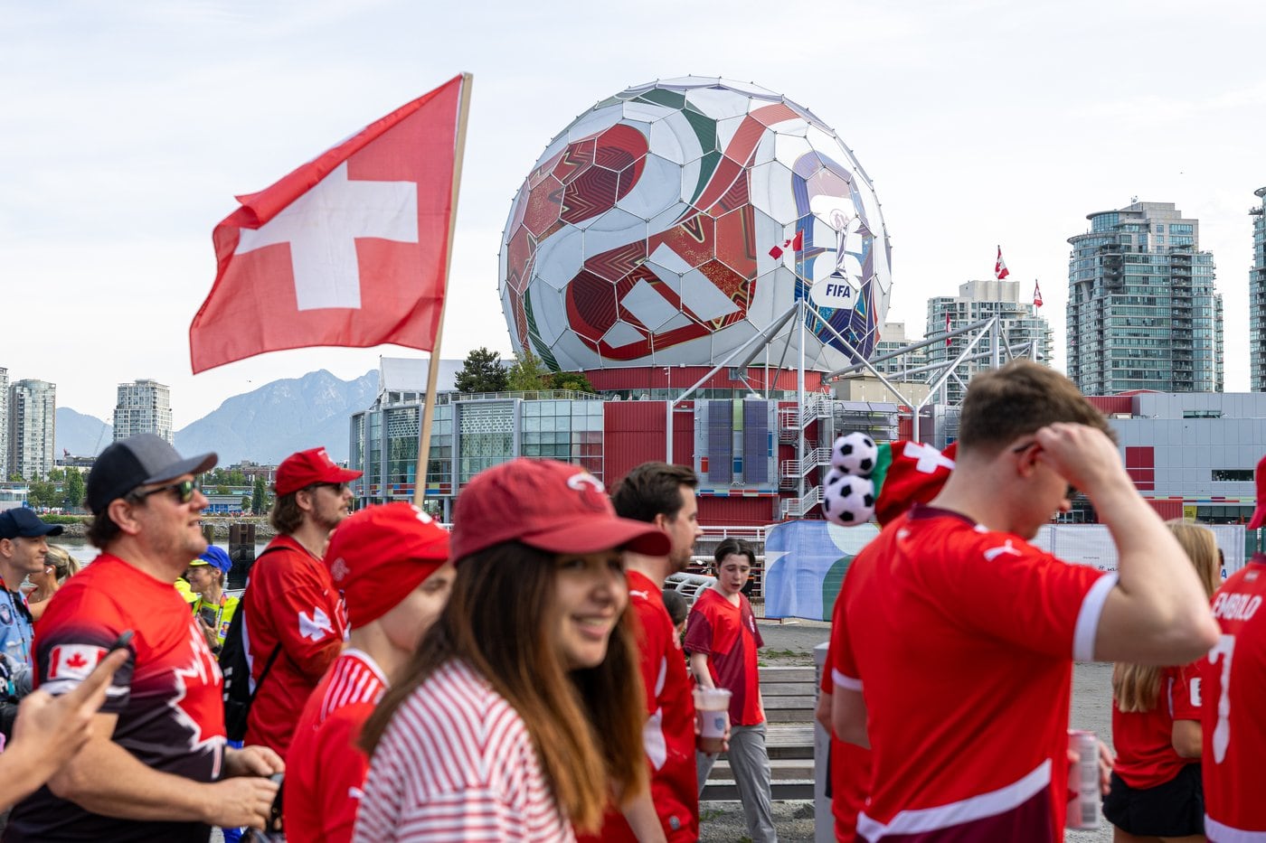 World Cup supporters gather in Vancouver for the final BC Place match