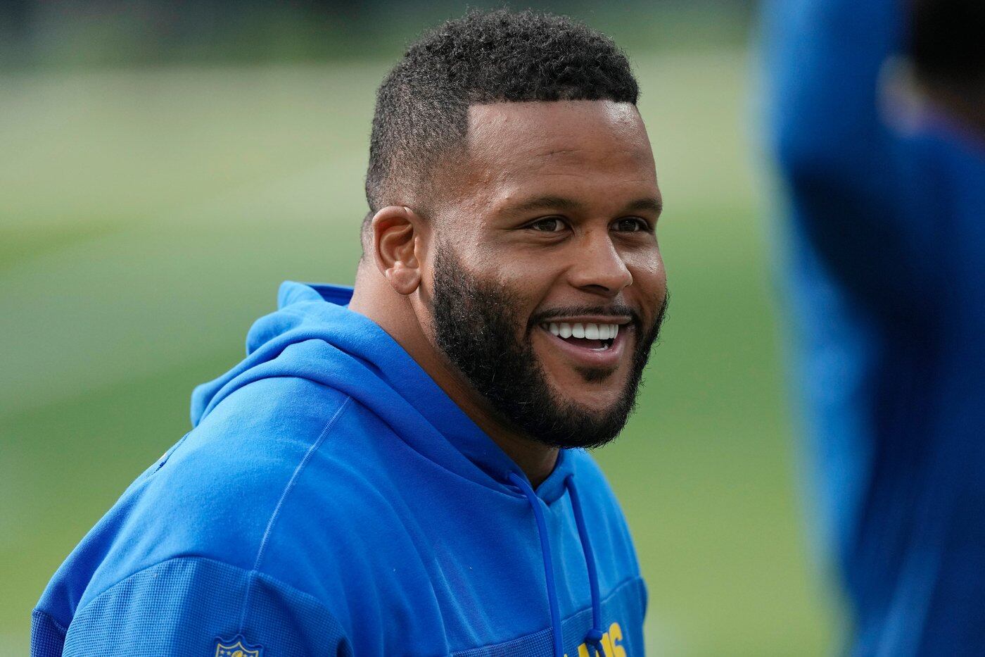 Aaron Donald wife , Erica , has humorous response to Donald return