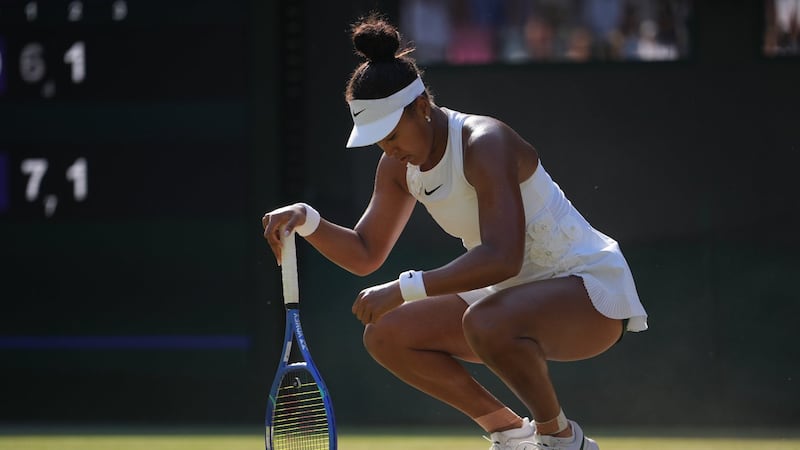 Osaka laments sore feet and ‘getting old’ after Wimbledon quarterfinal loss