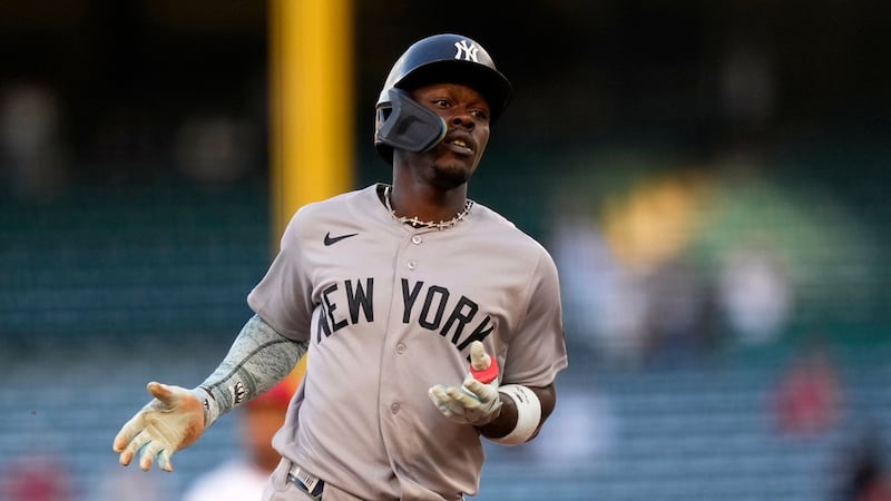Jones, Chisholm Jr. back Cole in Yankees’ win over Angels