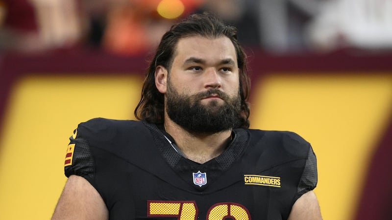 Commanders rule out guard Cosmi, safety Cross for London game vs. Colts