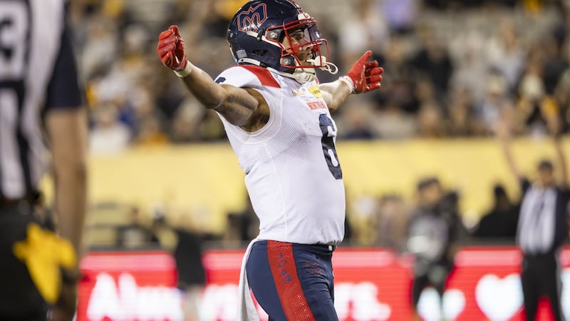 Philpot closes in on Canadian receiving record as Alouettes host Blue Bombers