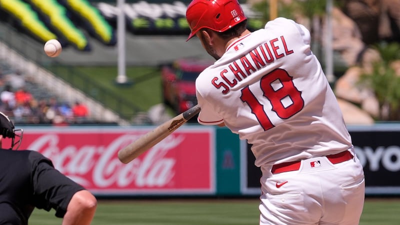 Schanuel’s bases-clearing double denies Blue Jays a sweep of Angels