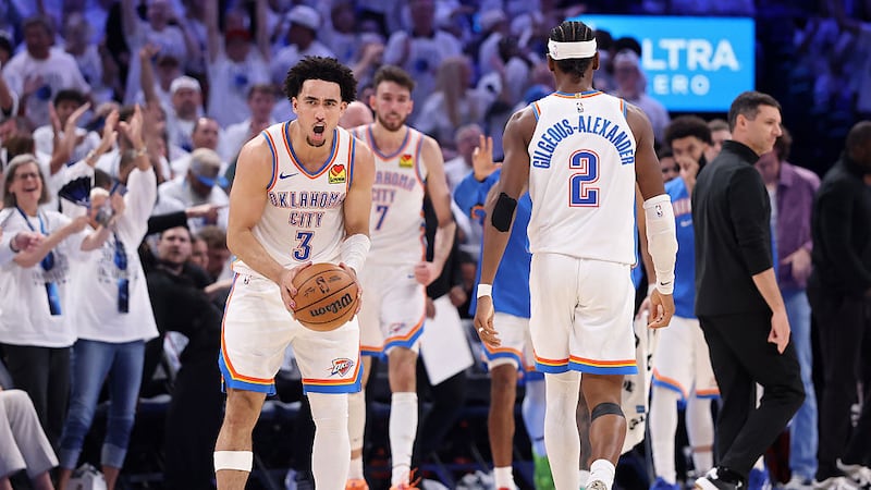 Thunder top Spurs in Game 5, move a win away from return to NBA Finals