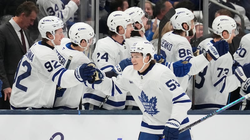 ‘Exceeded my expectations’: Cowan continues to cook beside surging Matthews on Leafs top line
