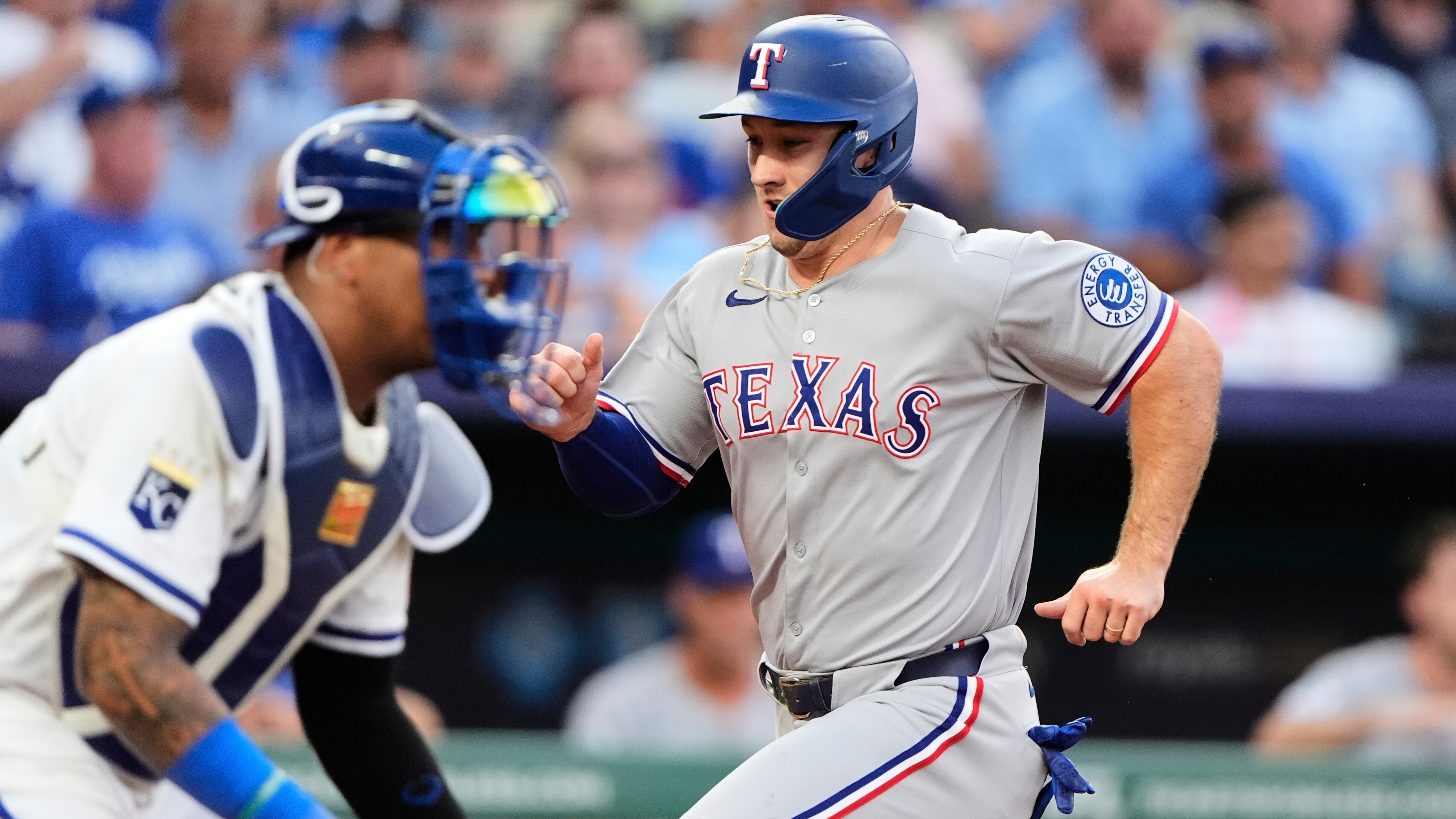 Kyle Rix Rangers Kyle Higashioka's 3-run double in ninth helps Texas Rangers beat Kansas ...