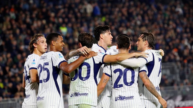 Late own goals help Inter Milan beat Venezia in Serie A while AC Milan falls to Bologna