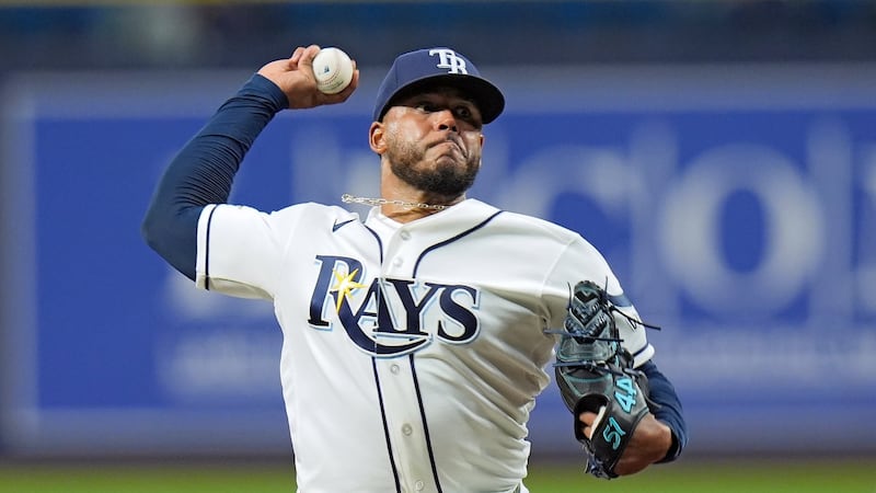 Peralta stymies former team, Díaz powers AL-best Rays to win over Mets