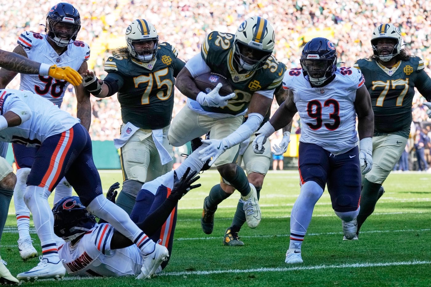 Green Bay Packers need more from ground game , MarShawn Lloyd highlight - worthy TD offers hope