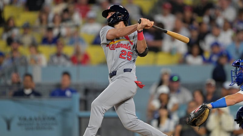 Saggese leads five-homer outburst in Cardinals’ win over Dodgers