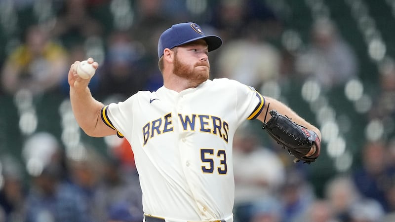 Brewers’ Woodruff leaves his start early after showing reduced velocity