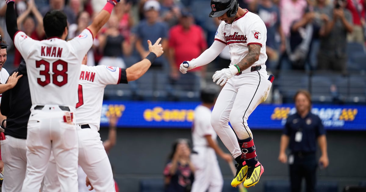 Guardians walk-off Tigers to pull one game ahead of Jays in wild-card race