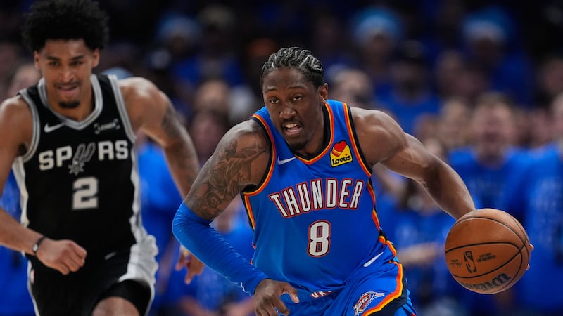 Thunder’s Williams exits in 1st quarter of Game 2 vs. Spurs